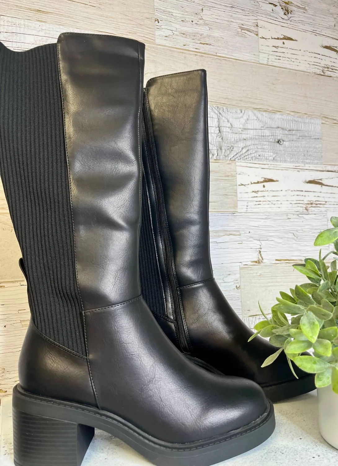 Malta Tall Boot In Black