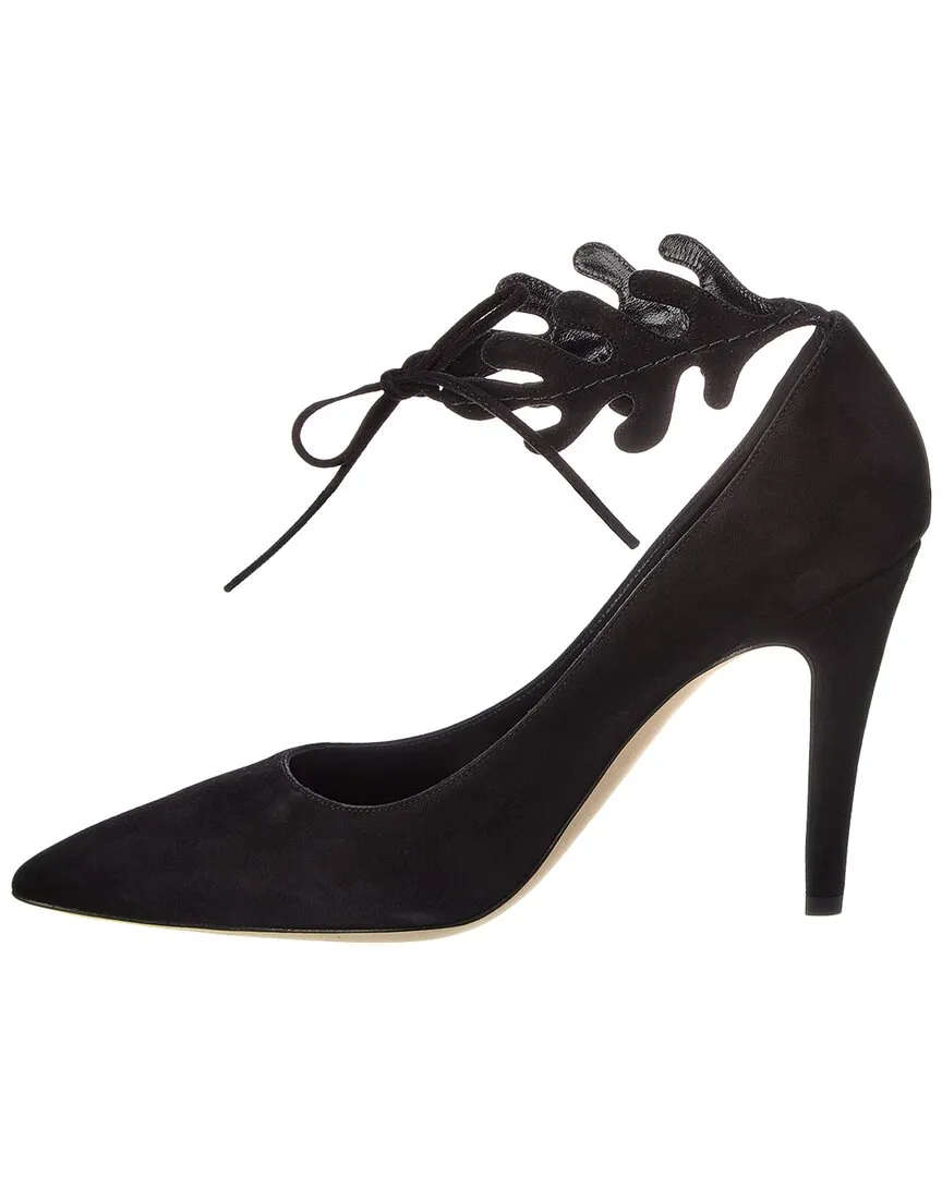 Manolo Blahnik Florettehi 105 Suede Pump