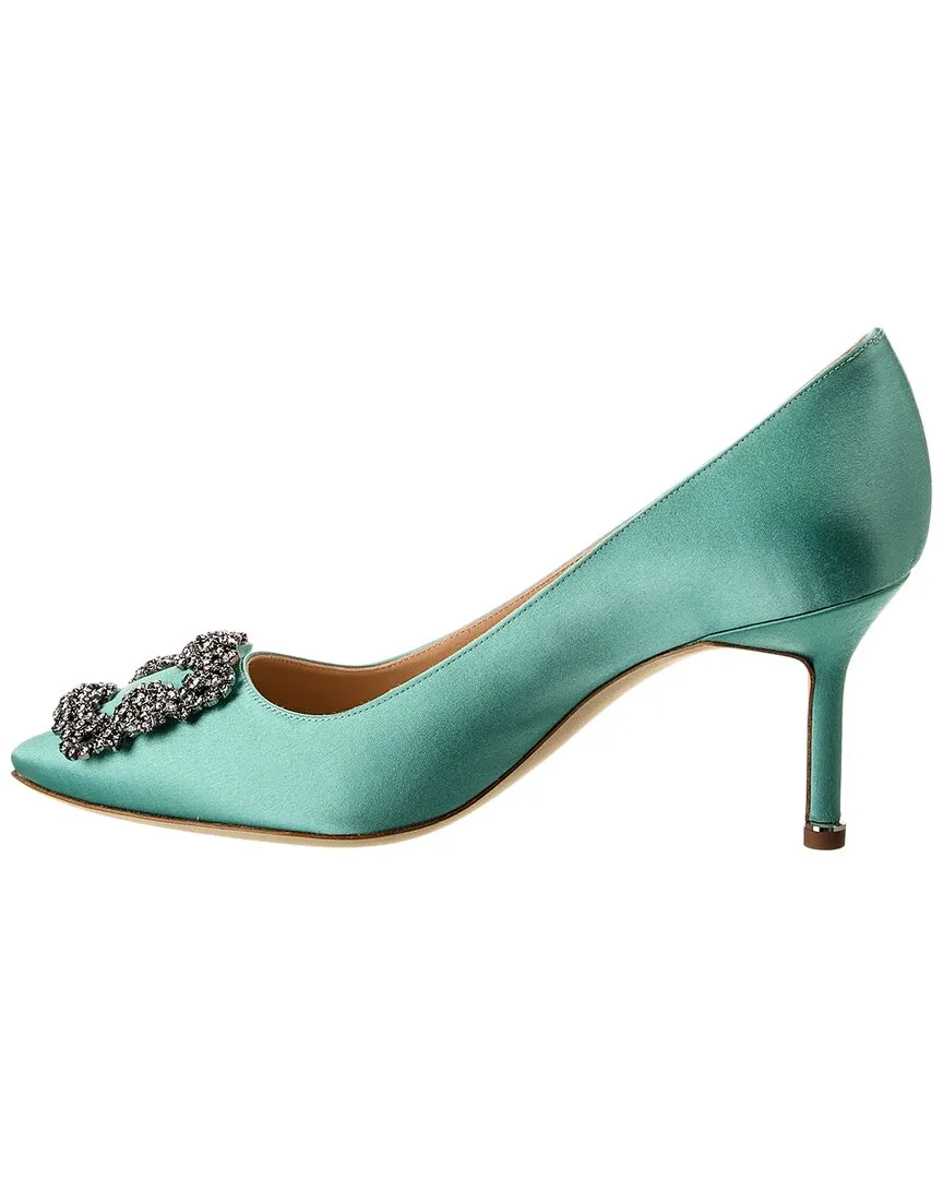 Manolo Blahnik Hangisi 70 Satin Pump