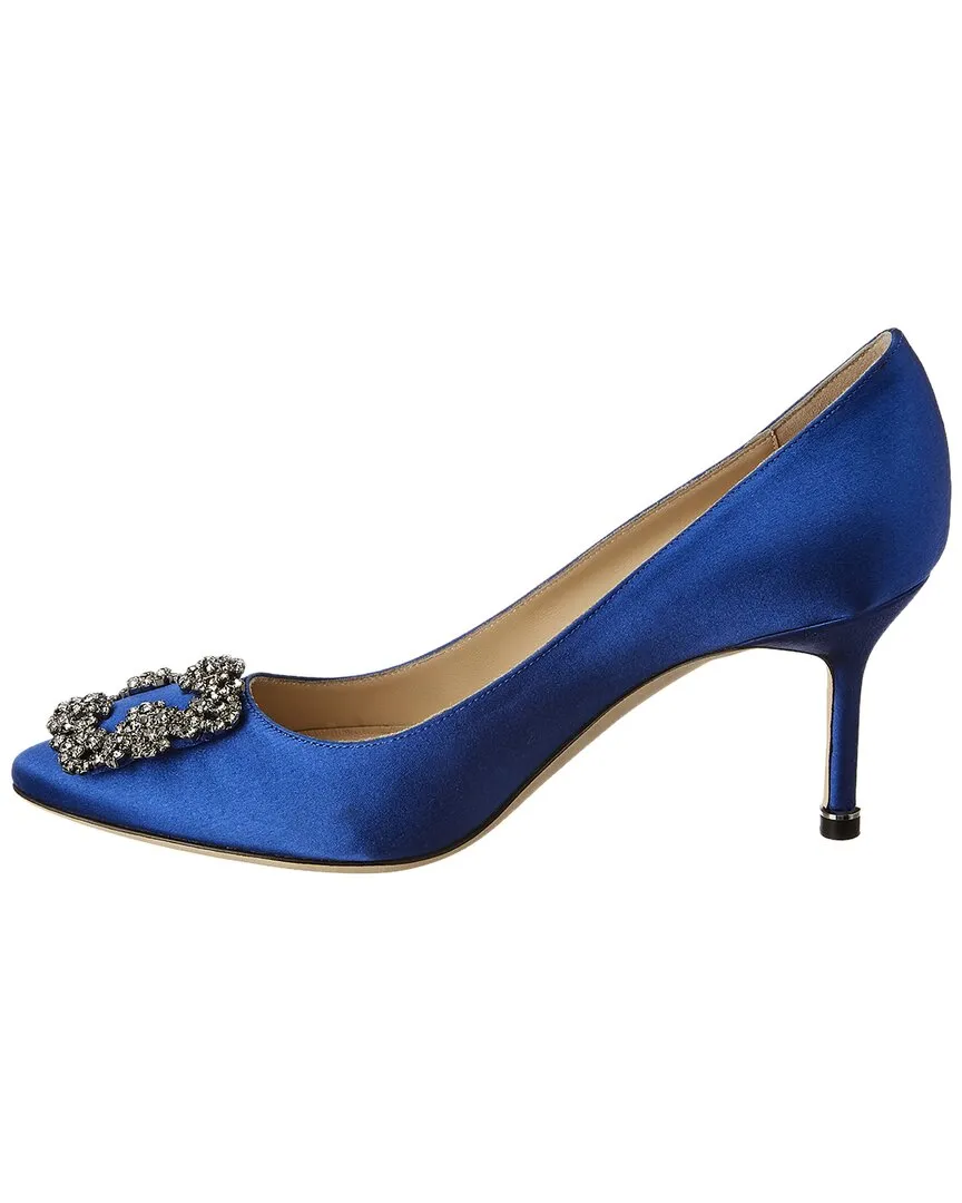 Manolo Blahnik Hangisi 70 Satin Pump