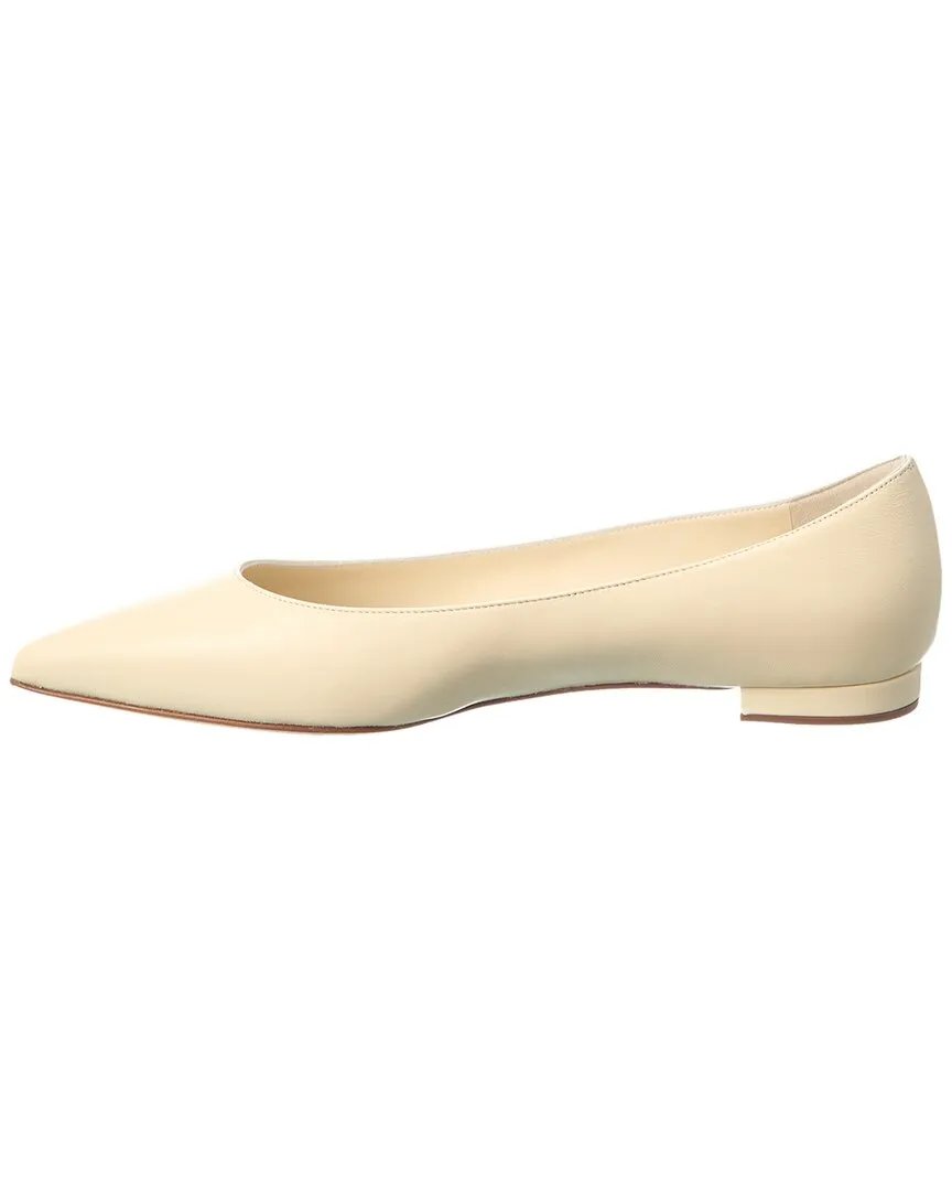 Manolo Blahnik Kietta Leather Flat