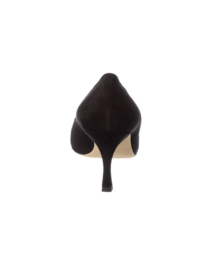Manolo Blahnik Maysale 70 Suede Pump