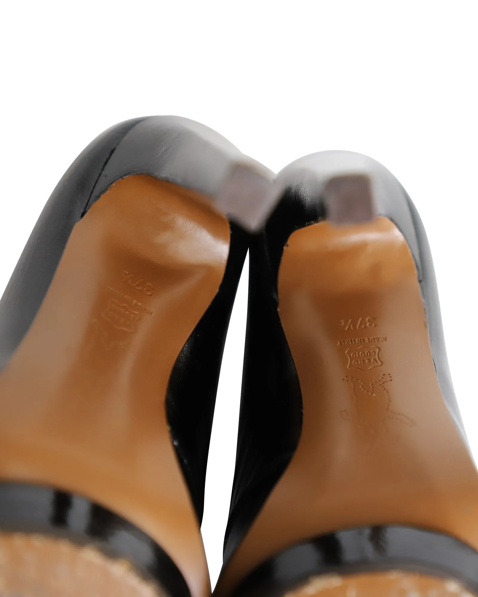 Marni Pumps in Black Leather