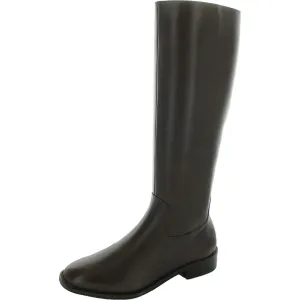Mate Womens Leather Tall Knee-High Boots