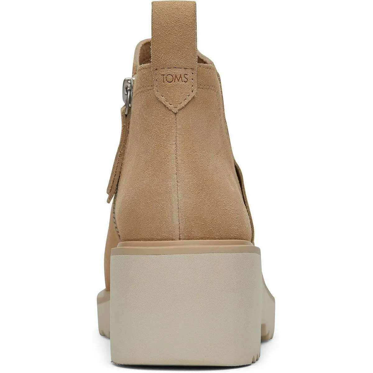 Maude Womens Wedges Suede Mid-Calf Boots