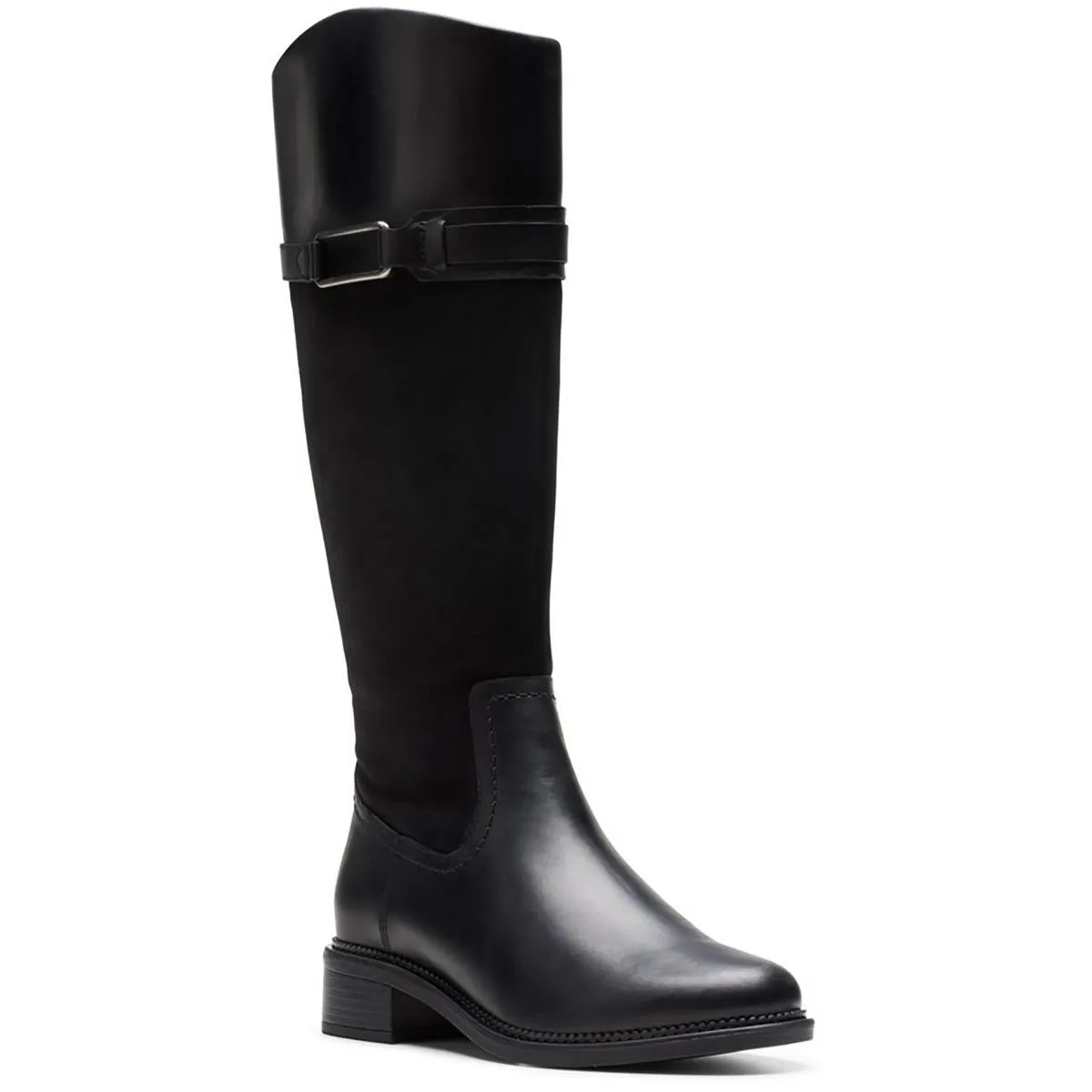 Maye Carly Womens Zipper Faux Leather Knee-High Boots