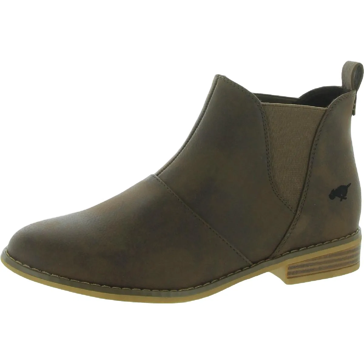 Maylon 2 Womens Faux Leather Ankle Chelsea Boots