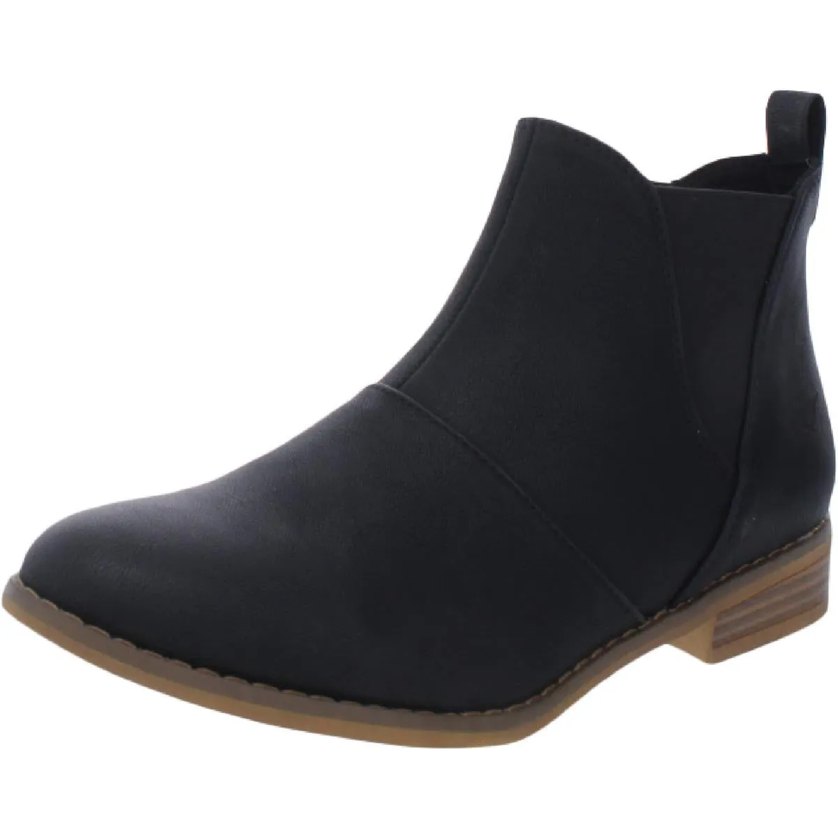 Maylon 2 Womens Faux Leather Ankle Chelsea Boots
