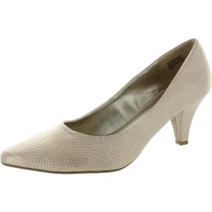 Meaggann Womens Pointed Toe Slip On Pumps