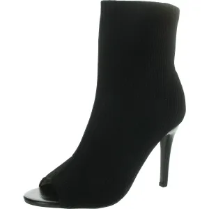 Meghan Womens Knit Ankle Boots