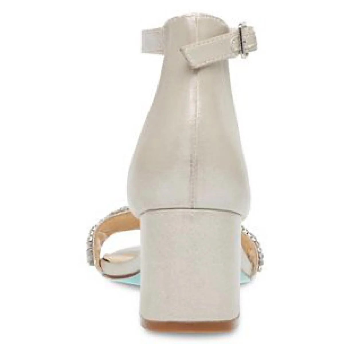 Mel Womens Rhinestone Block Heel Pumps
