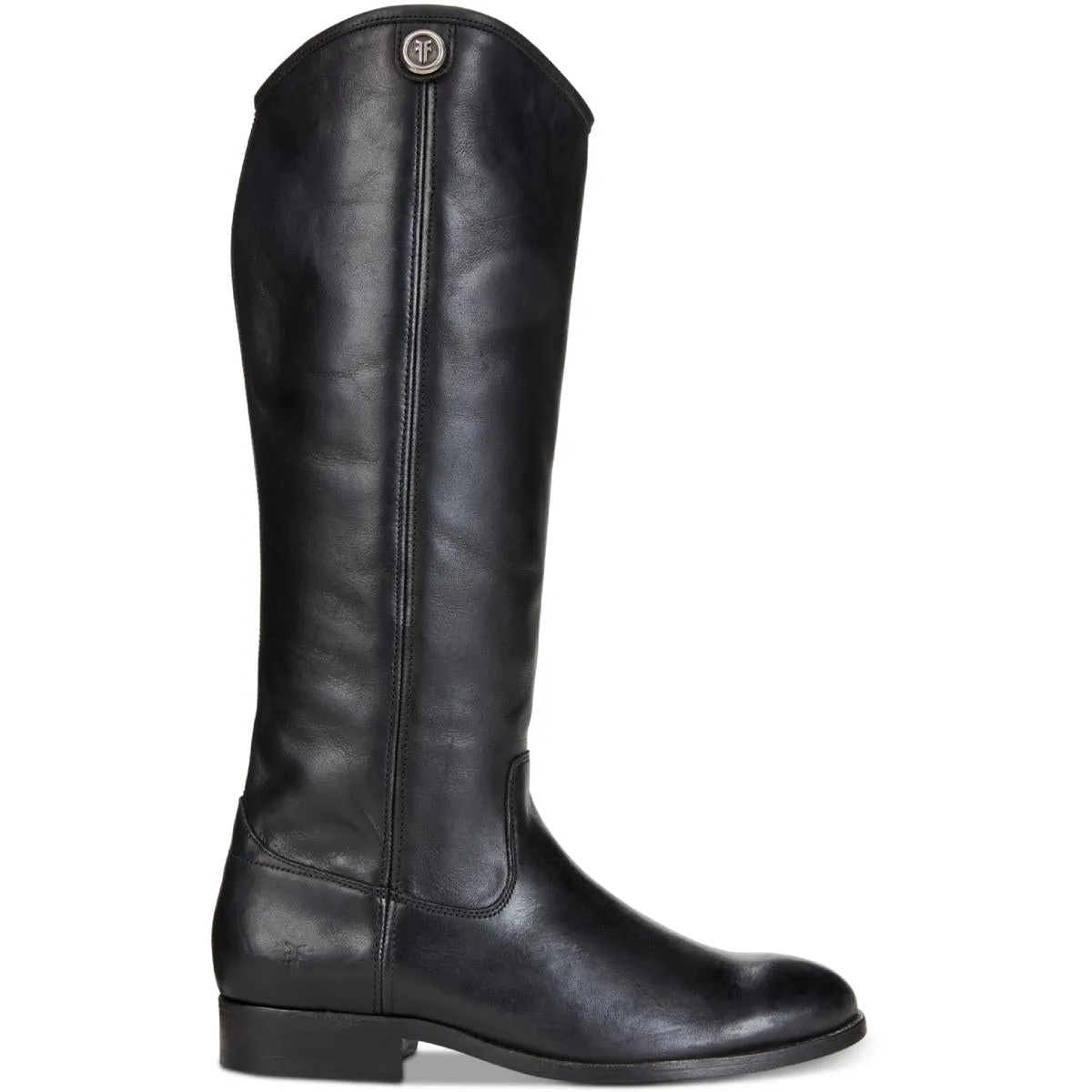 Melissa Button 2 Womens Leather Knee-High Riding Boots