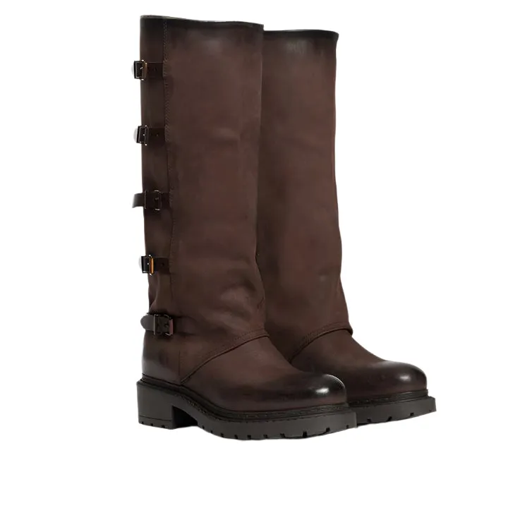 METISSE MA923 BROWN BOOTS