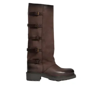 METISSE MA923 BROWN BOOTS