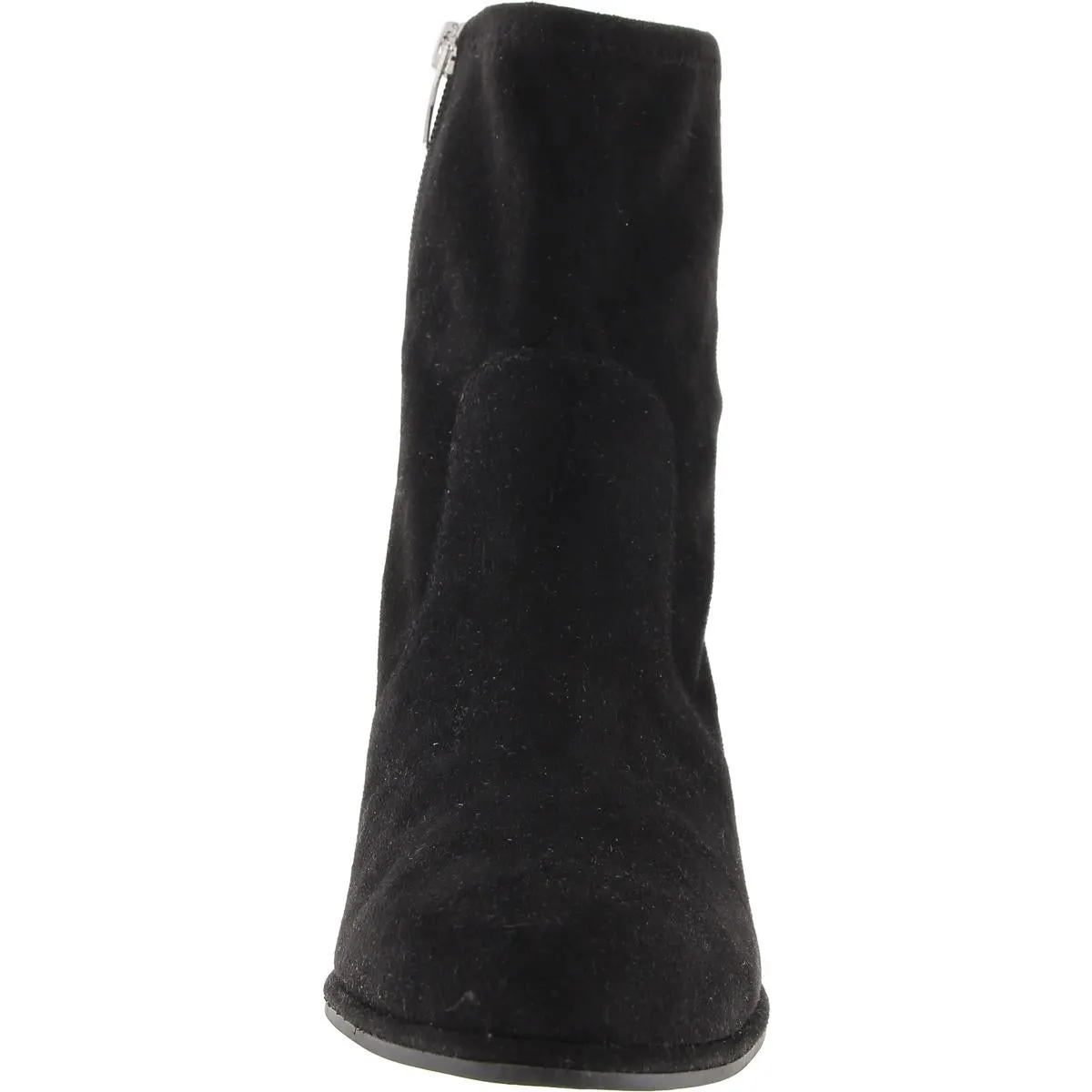 MFLUKIE Womens Zipper Manmade Ankle Boots
