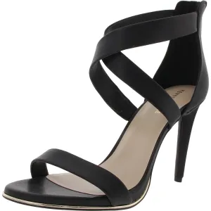 MHSAUG22 Womens Zipper Manmade Lace-Up Heels