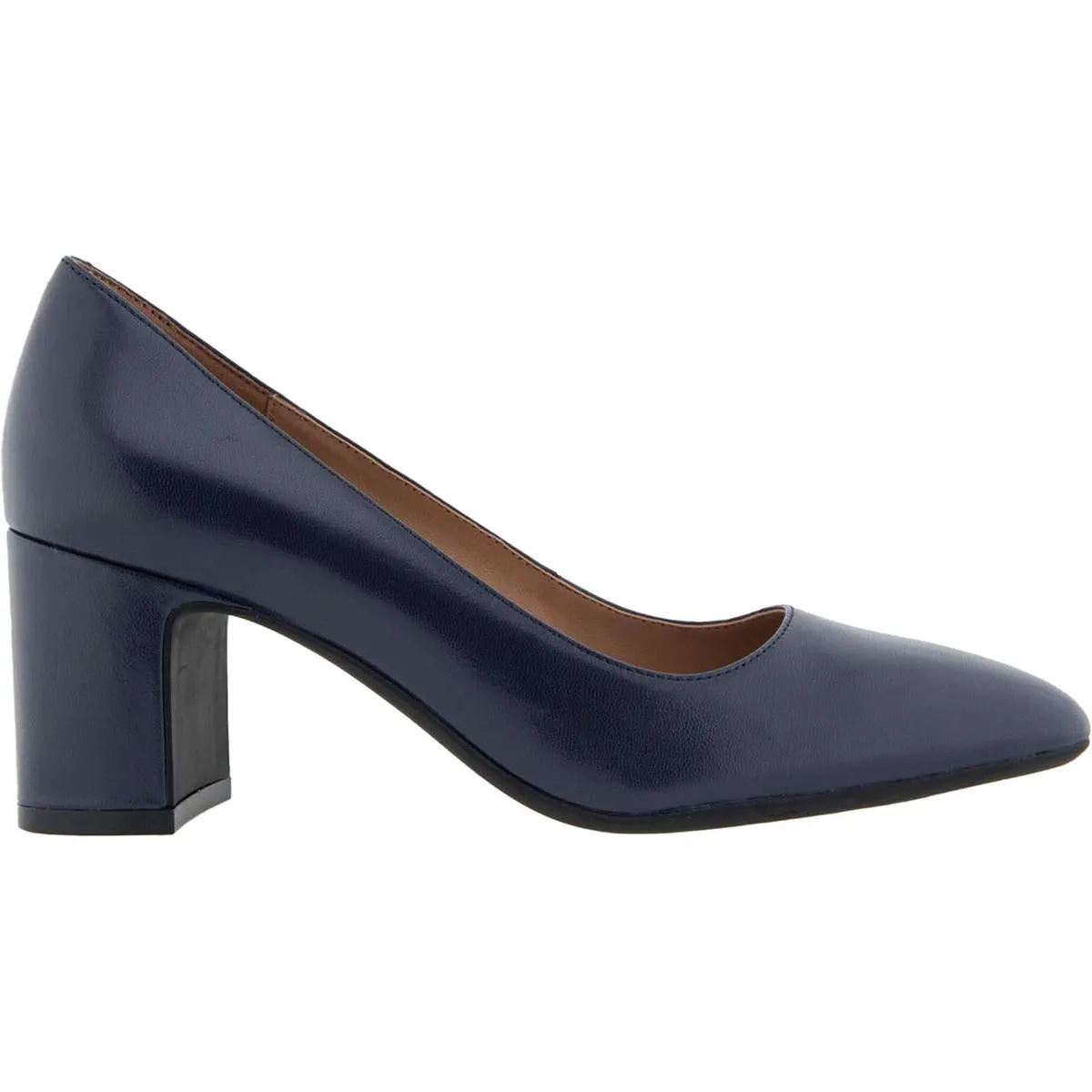 Minetta Womens Solid Leather Pumps