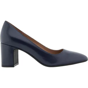 Minetta Womens Solid Leather Pumps