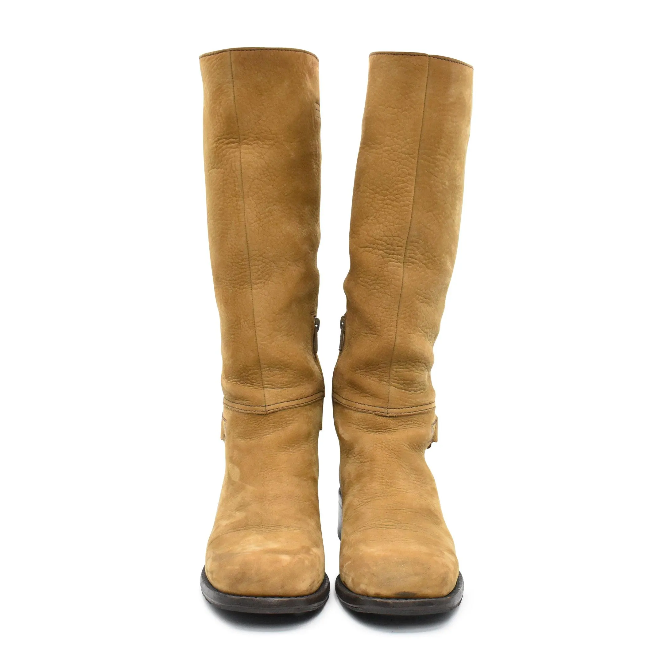 Miu Miu Calf-High Boots - Women's 37.5