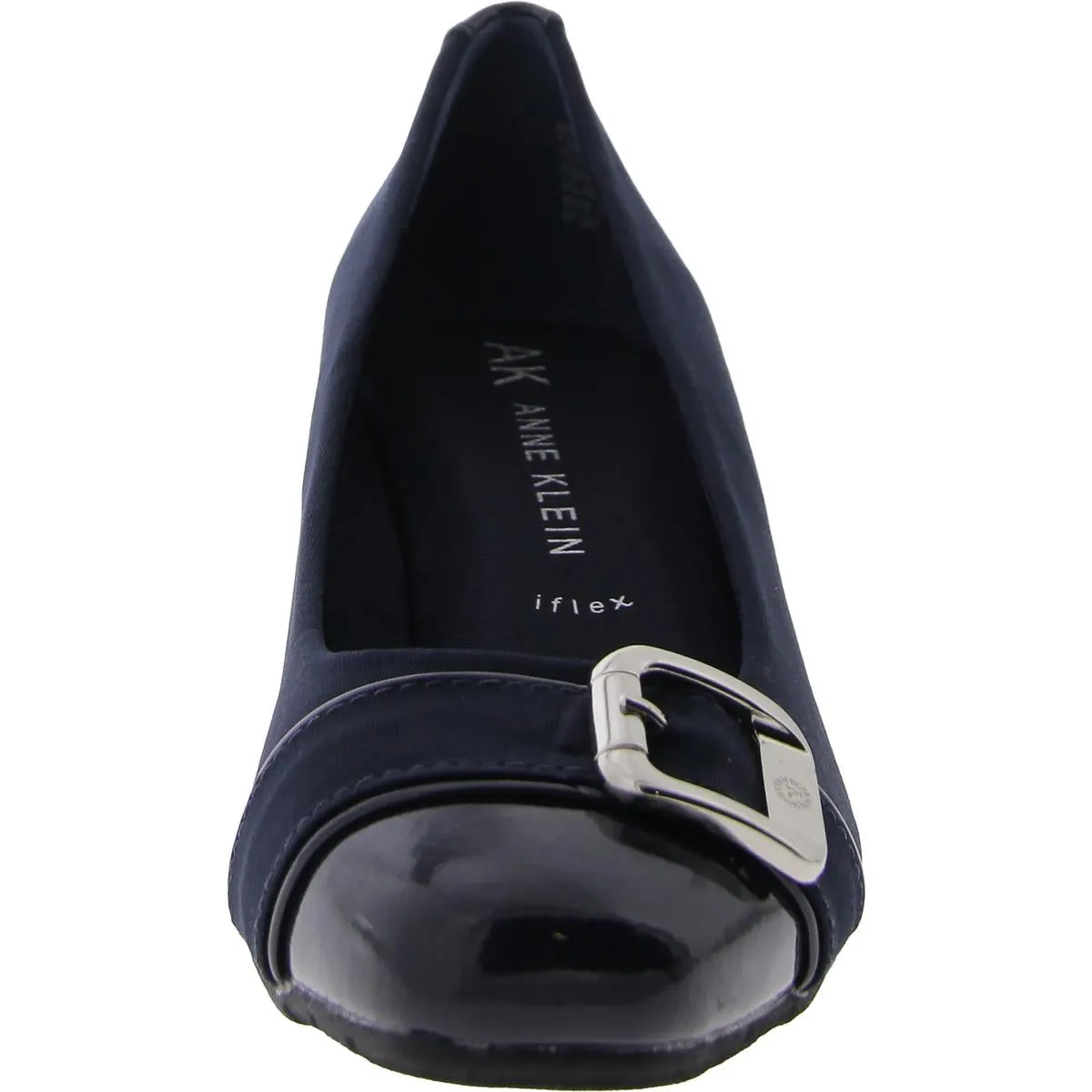 MORGAN Womens Round toe Slip on Wedge Heels