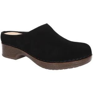 Motto Womens Suede Slip On Clogs