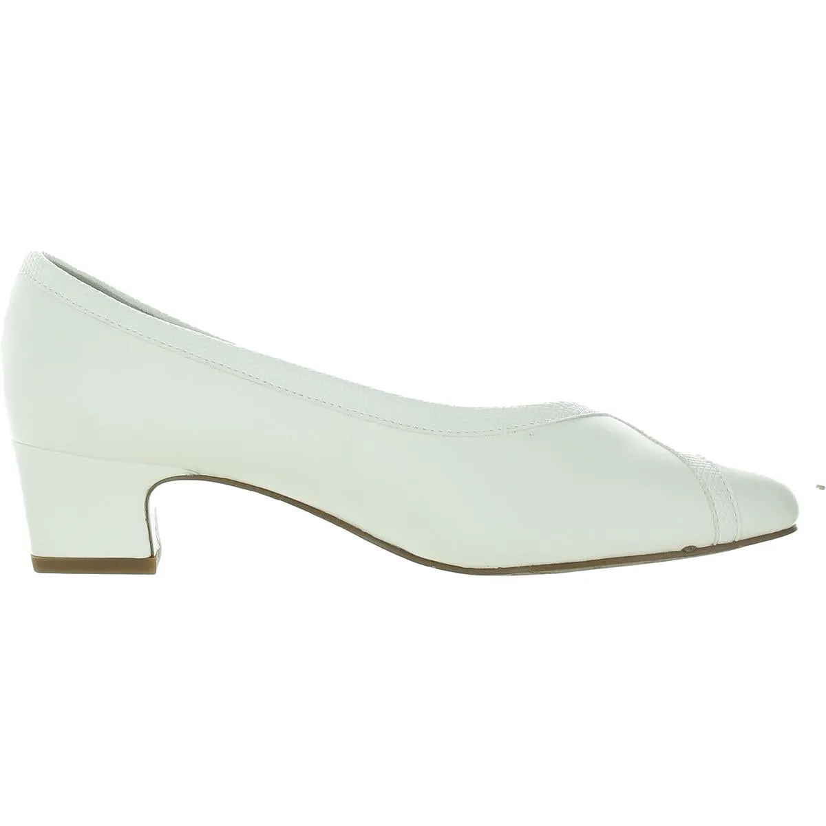 Myrtle Womens Padded Insole Faux Leather Pumps