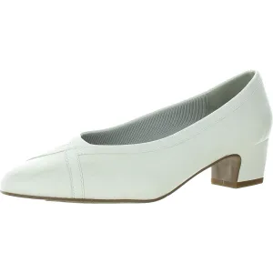 Myrtle Womens Padded Insole Faux Leather Pumps