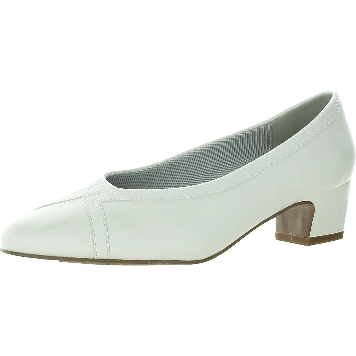 Myrtle Womens Padded Insole Faux Leather Pumps