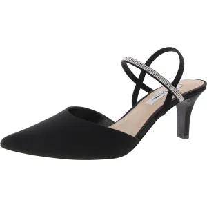 N242514 Womens Sequined Leather Ankle Strap
