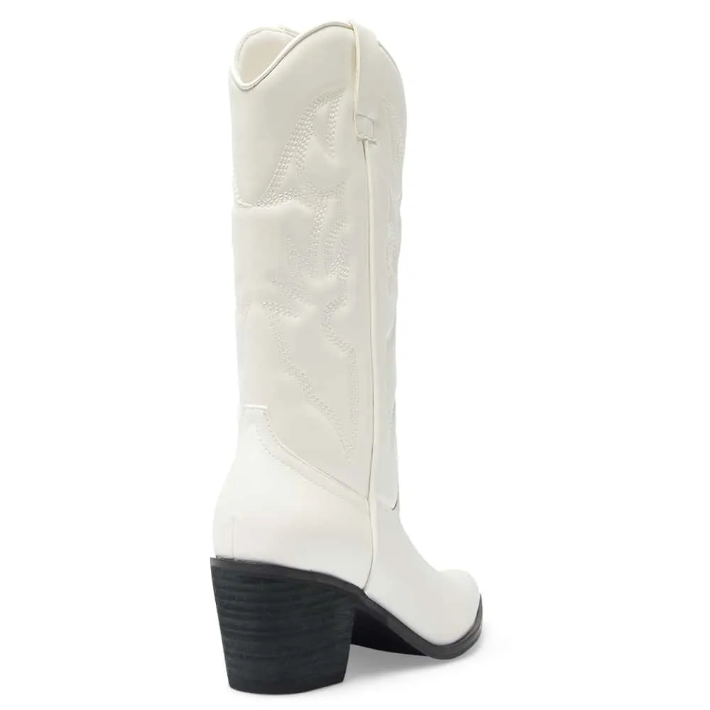 Nash Boot in White
