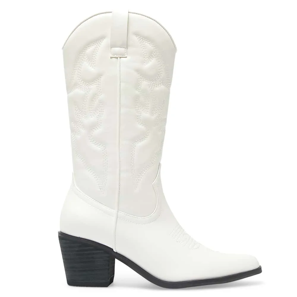 Nash Boot in White