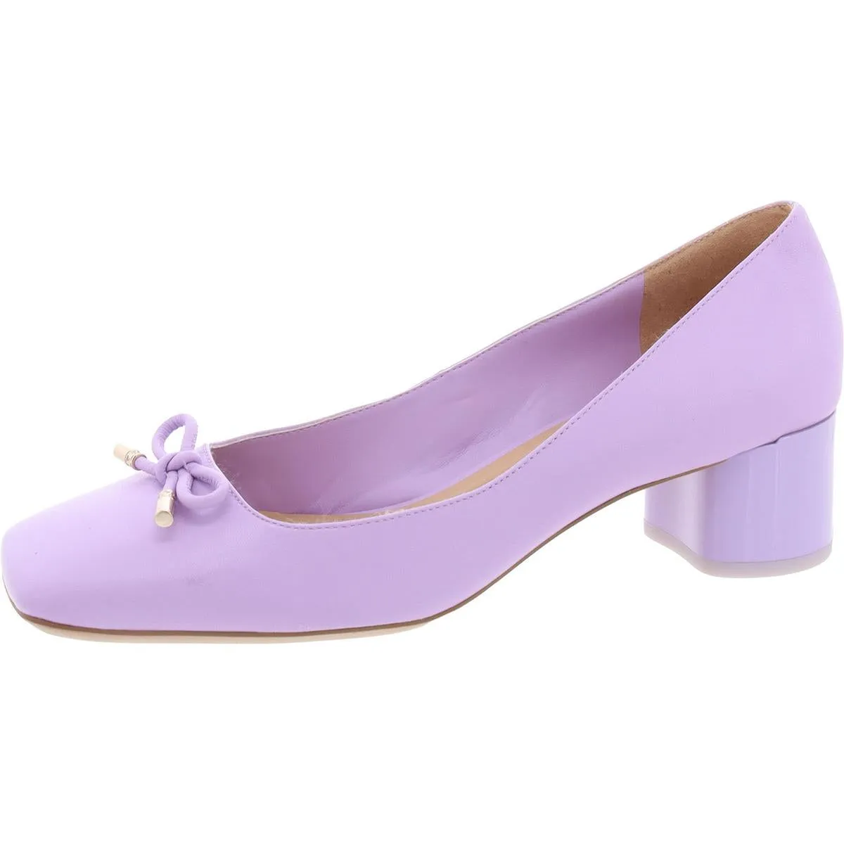 Natalia Womens Bow Leather Pumps