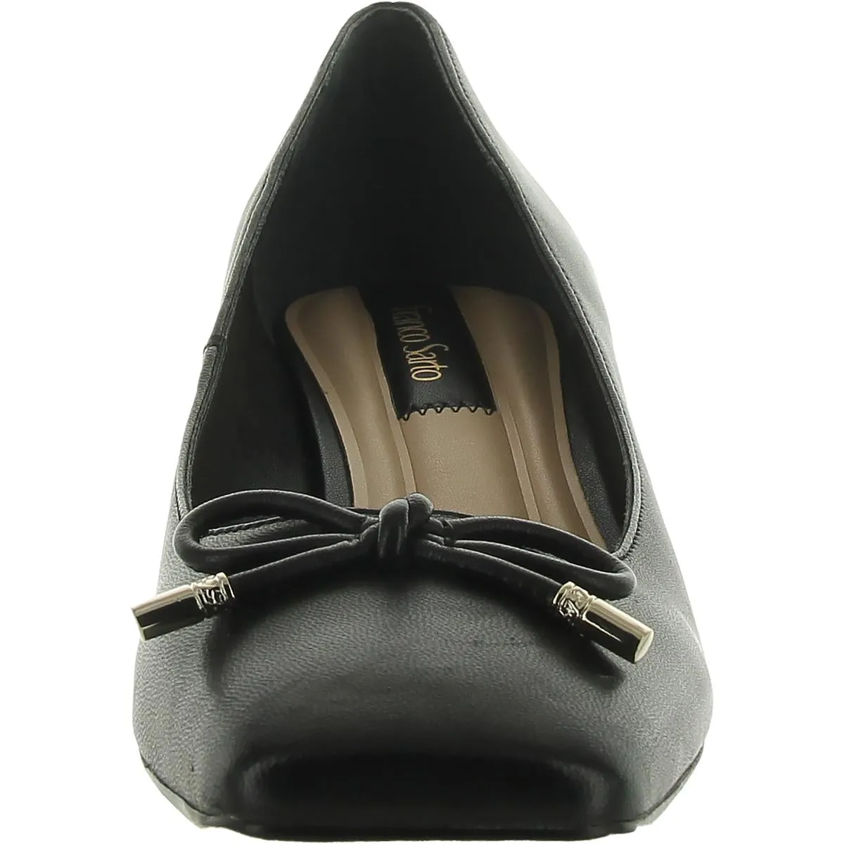 Natalia Womens Bow Leather Pumps