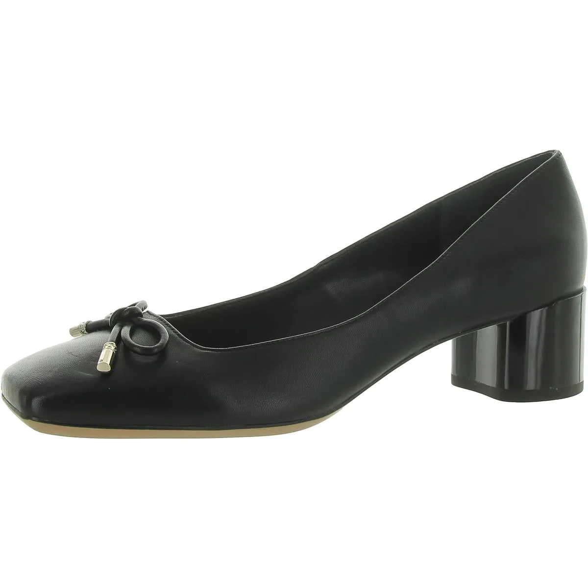 Natalia Womens Bow Leather Pumps