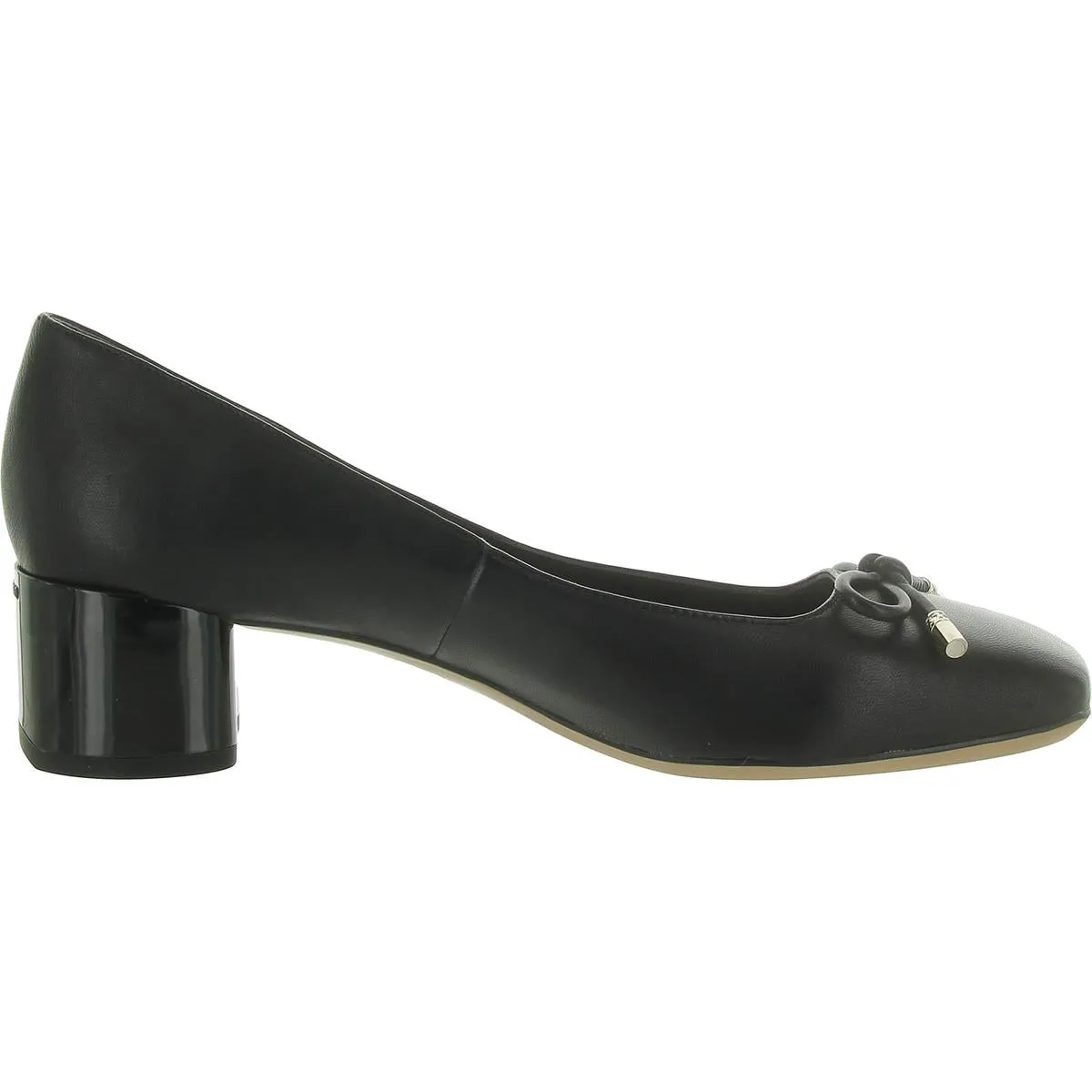 Natalia Womens Bow Leather Pumps