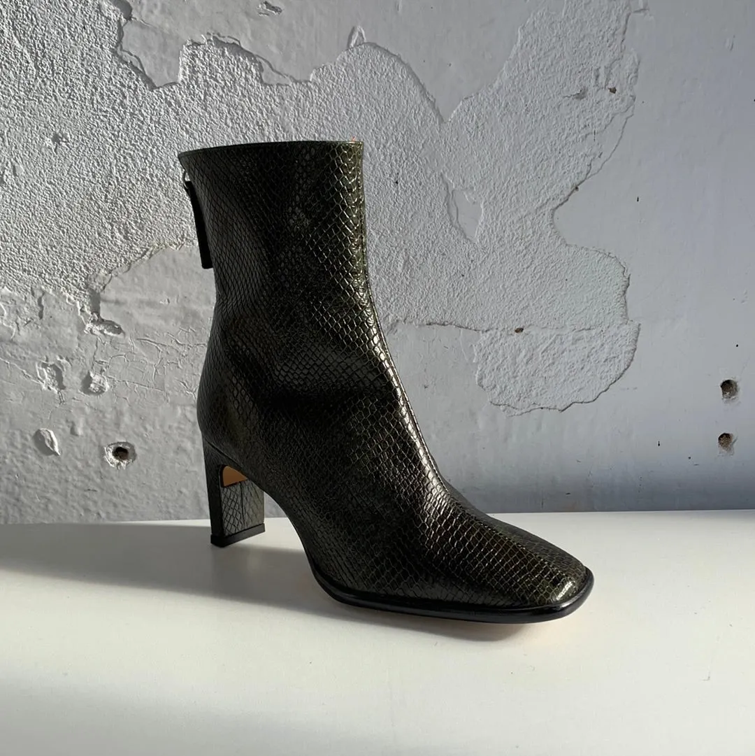 Neo 22544 Boot Green Snake
