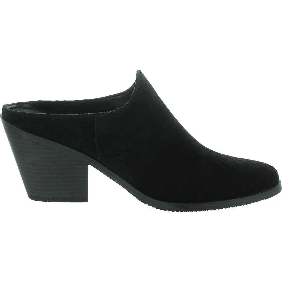 Nicole Womens Waterproof Suede Mules