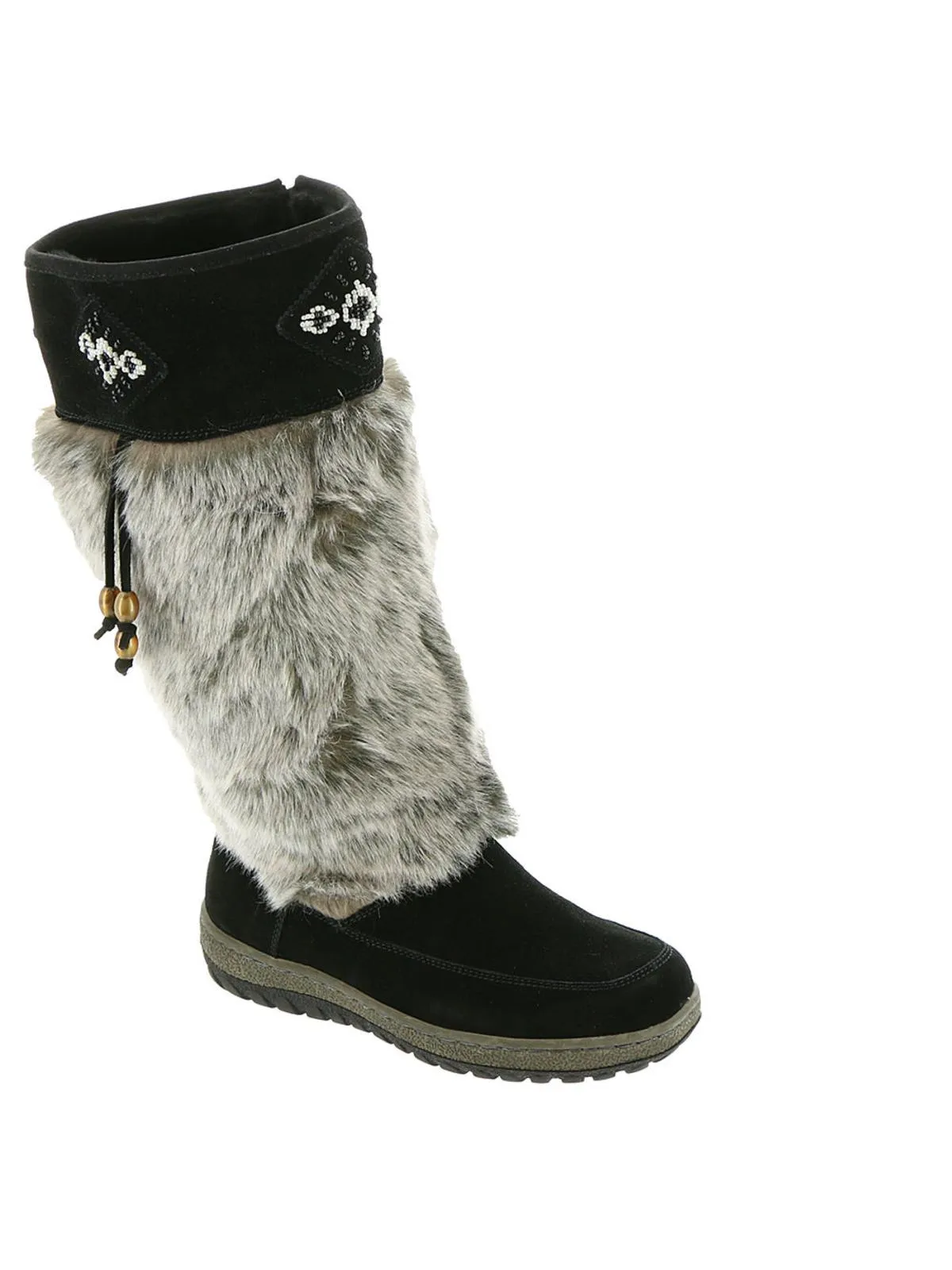 Nika Womens Water Resistant Faux Fur Lined Knee-High Boots