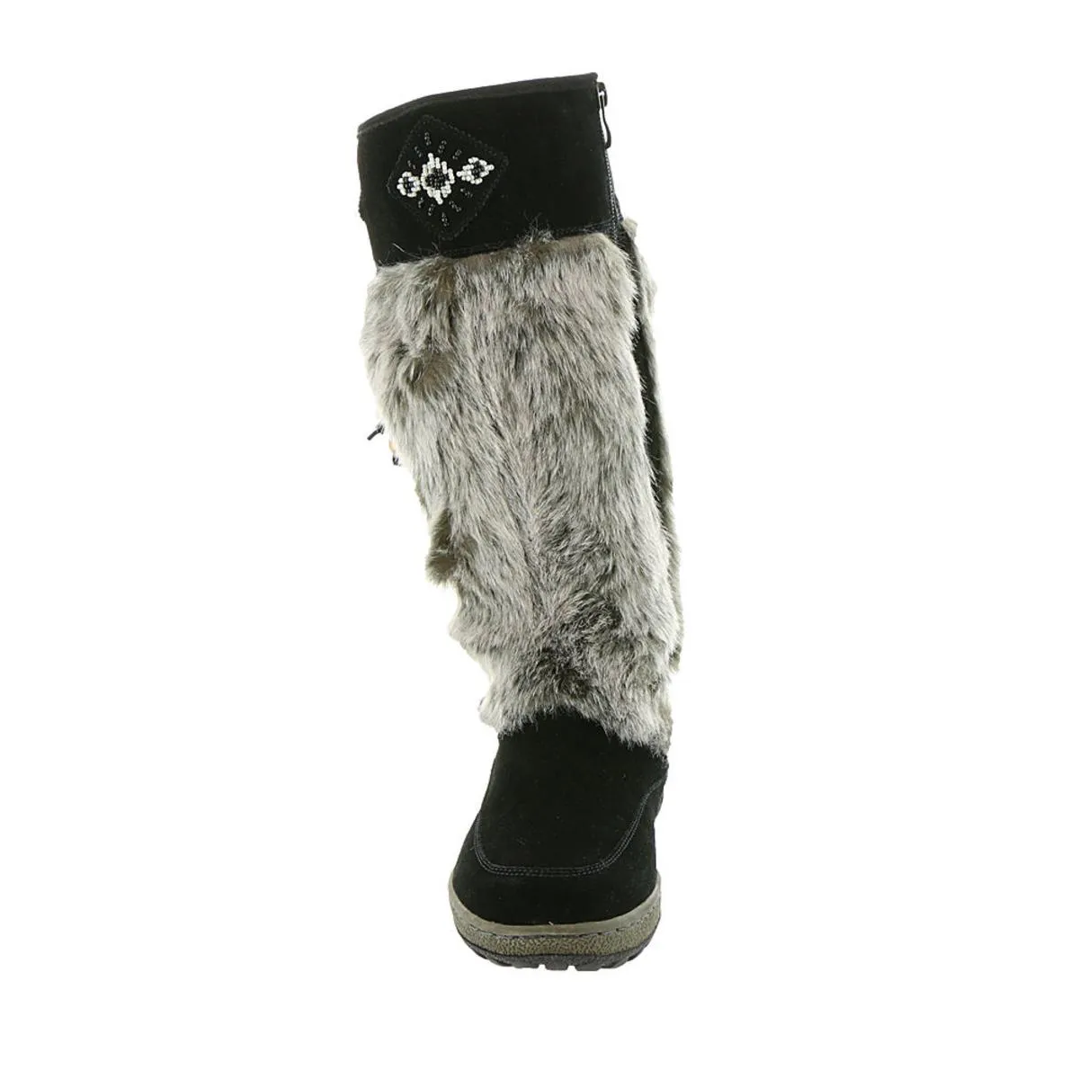 Nika Womens Water Resistant Faux Fur Lined Knee-High Boots
