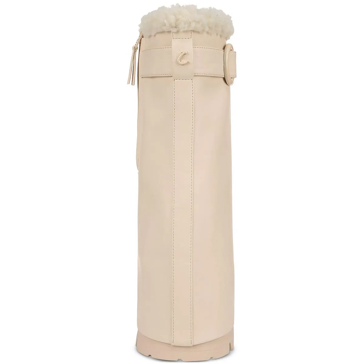 Noah Womens Faux Leather Platform Winter & Snow Boots