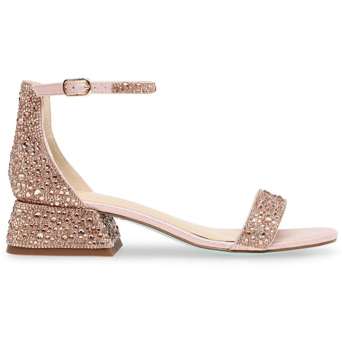 Noren Womens Glass Dressy Block Heel