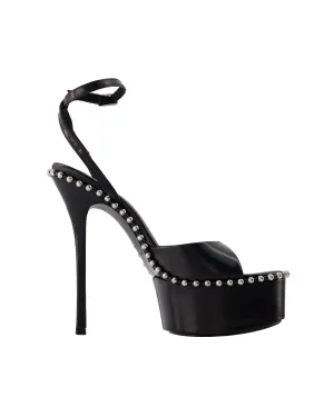 Nova 145 Sandals - Alexander Wang - Leather - Black