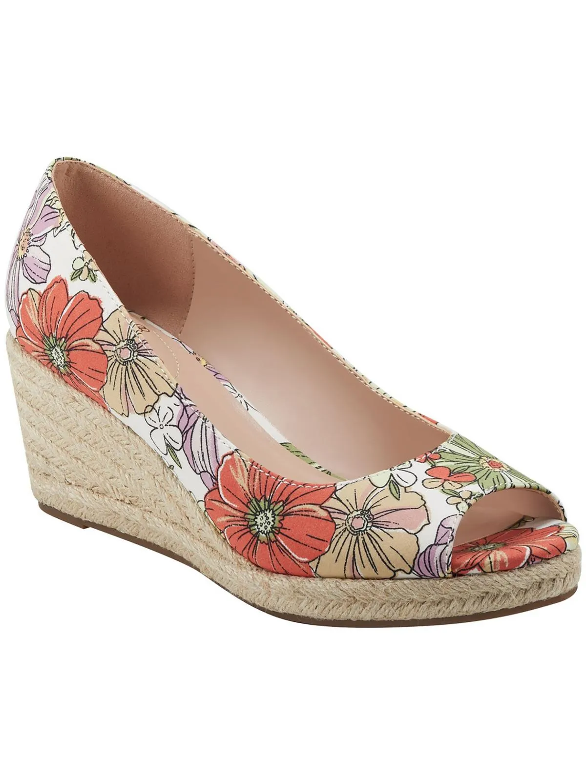 Nuri7 Womens Slip On Heels