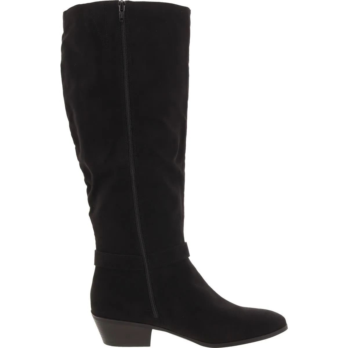 Omahaa Womens Tall Zip Up Knee-High Boots