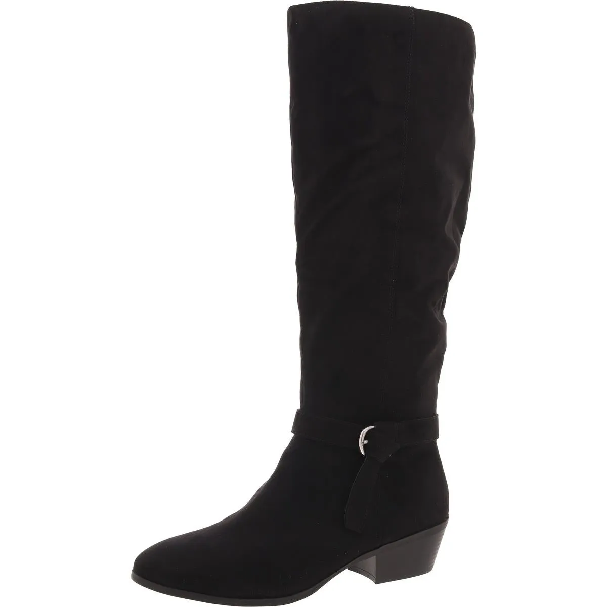 Omahaa Womens Tall Zip Up Knee-High Boots