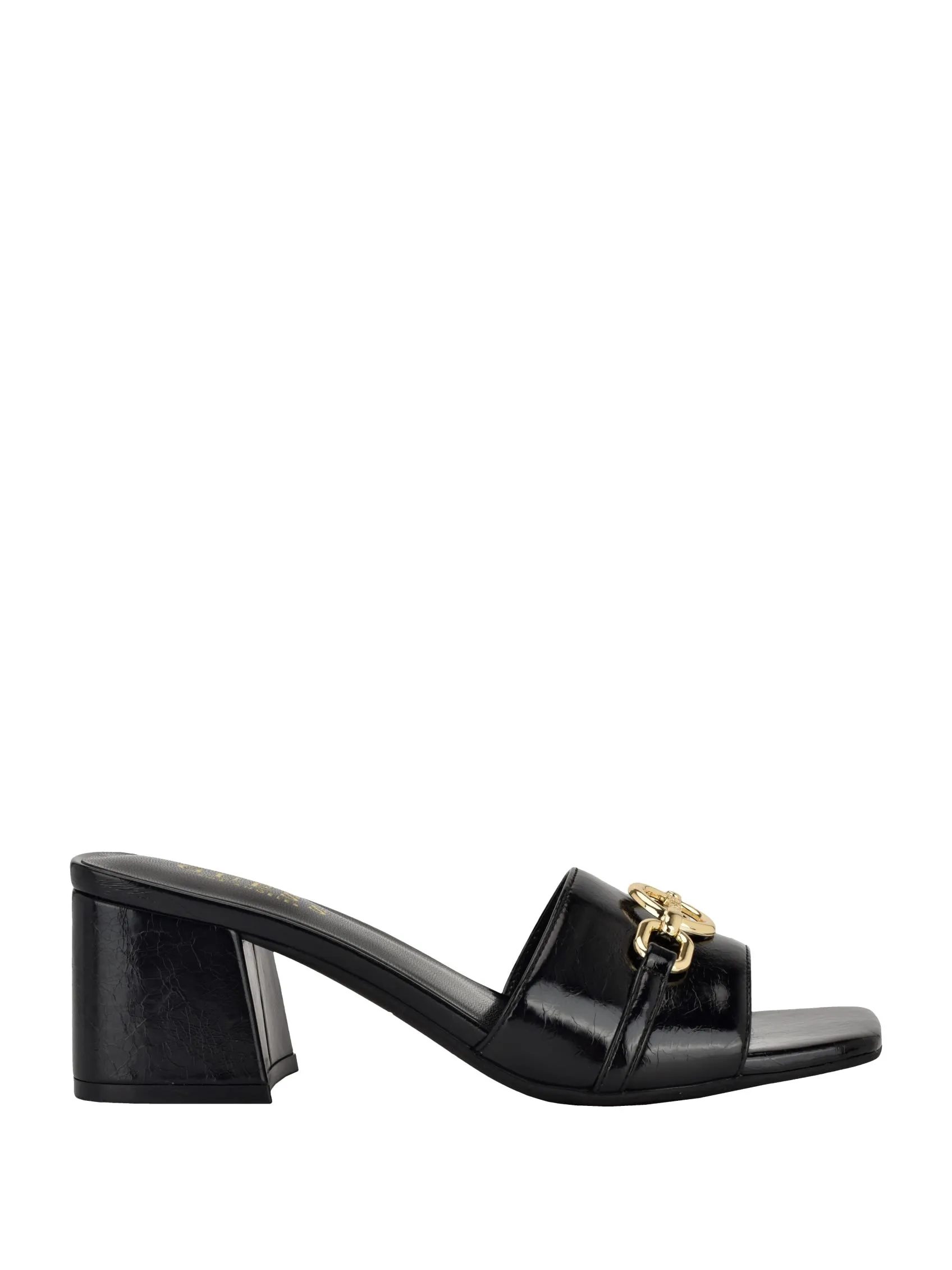 Oney Circle Logo Block Heels