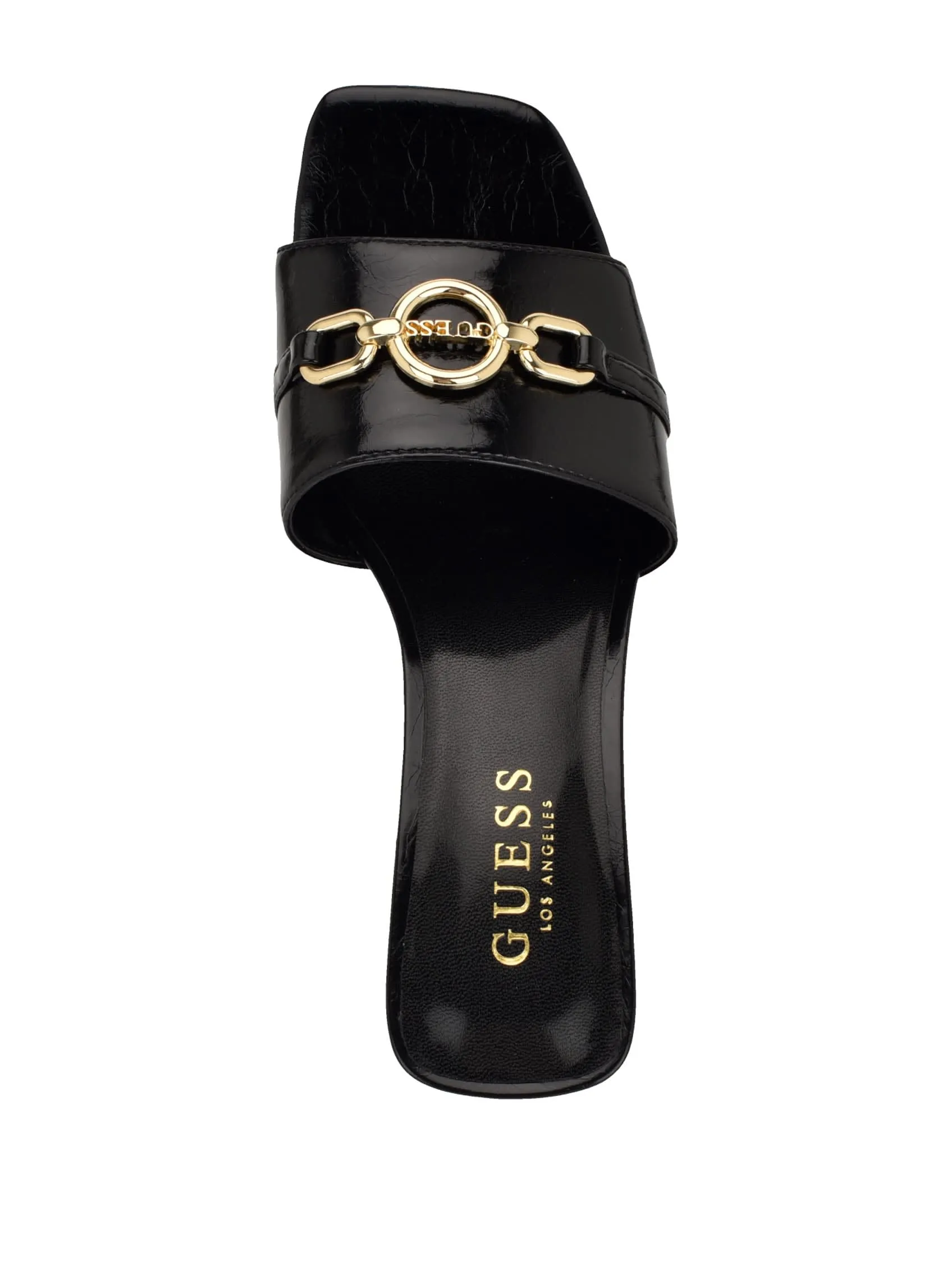 Oney Circle Logo Block Heels