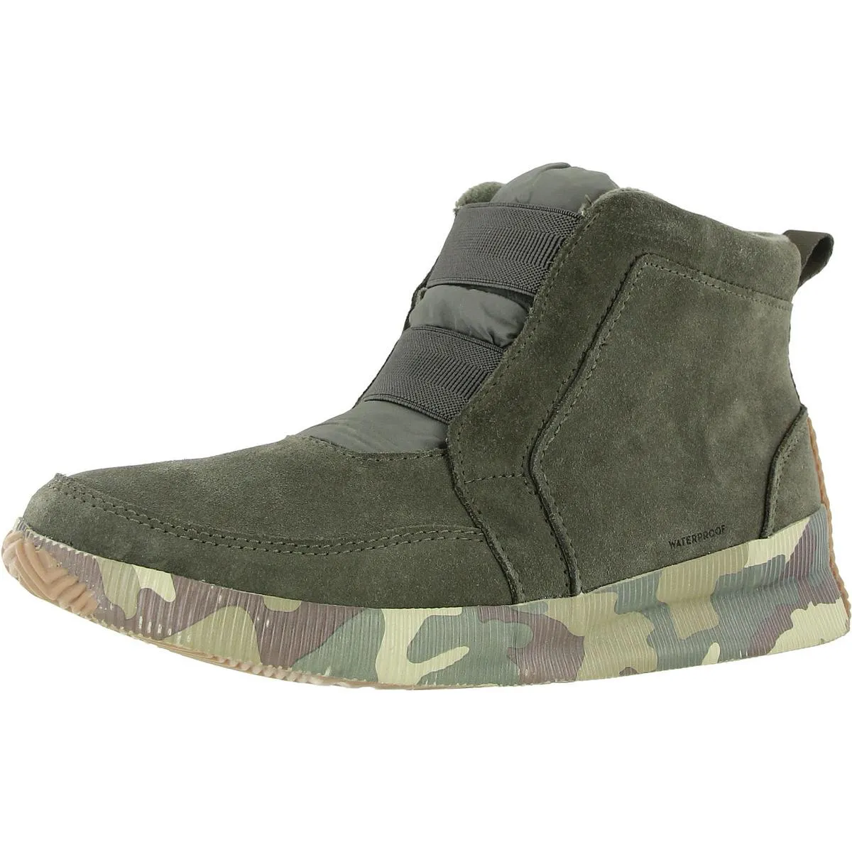 Out N About Womens Padded Insole Suede Ankle Boots