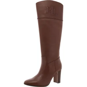 Page II Womens Leather Tall Knee-High Boots