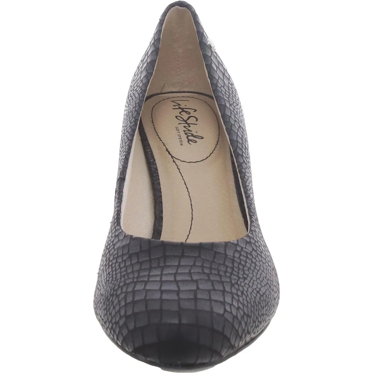 Parigi Womens Patent Heels Pumps